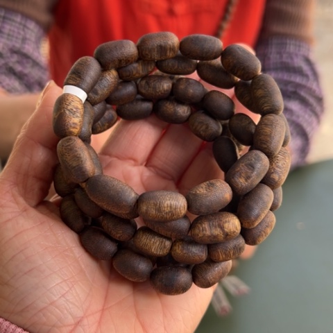 沉香手串白棋7克卡0.9多样性发1条