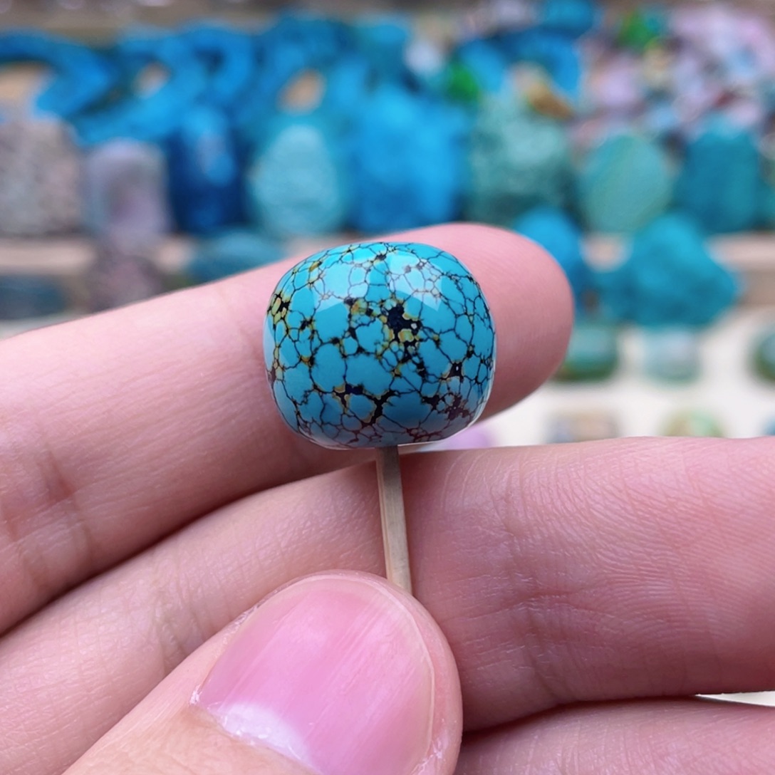 绿松石未镶嵌绿松石16x14mm