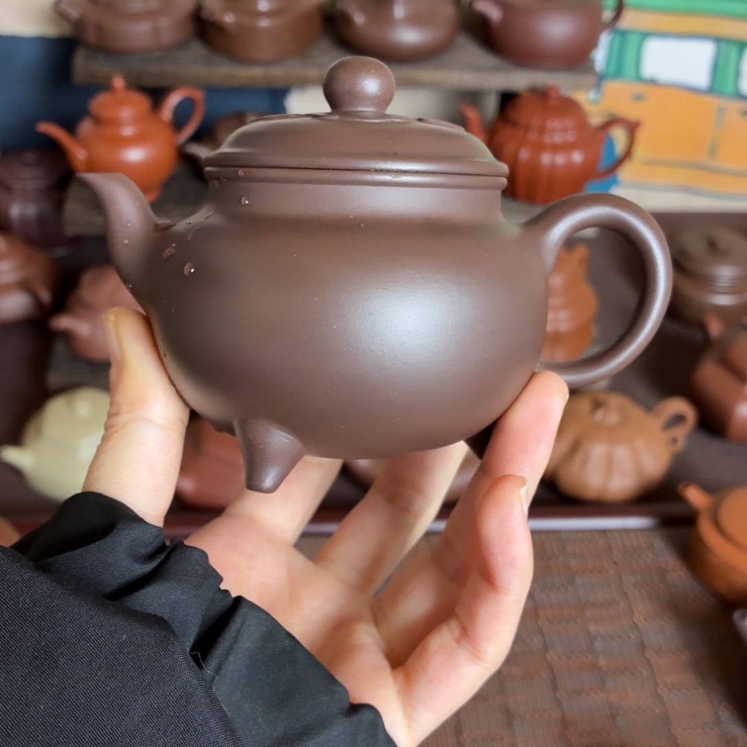 茶壶紫砂紫砂壶。 