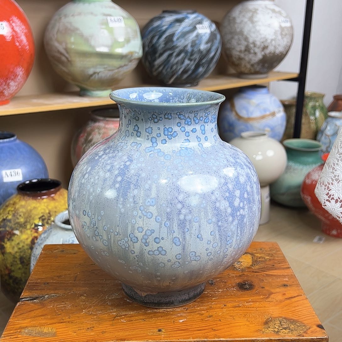 陶瓷236花瓶摆件创意的