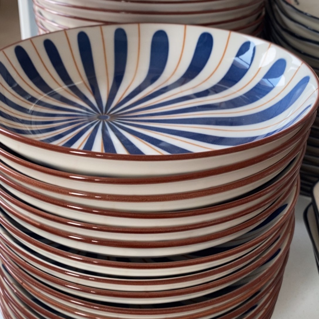 瓷六个七寸盘不退不换