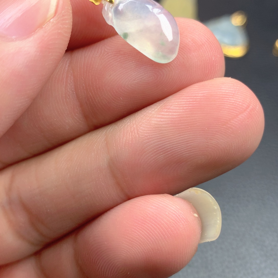 【闪购商品】翡翠18K金镶嵌颈饰翡翠