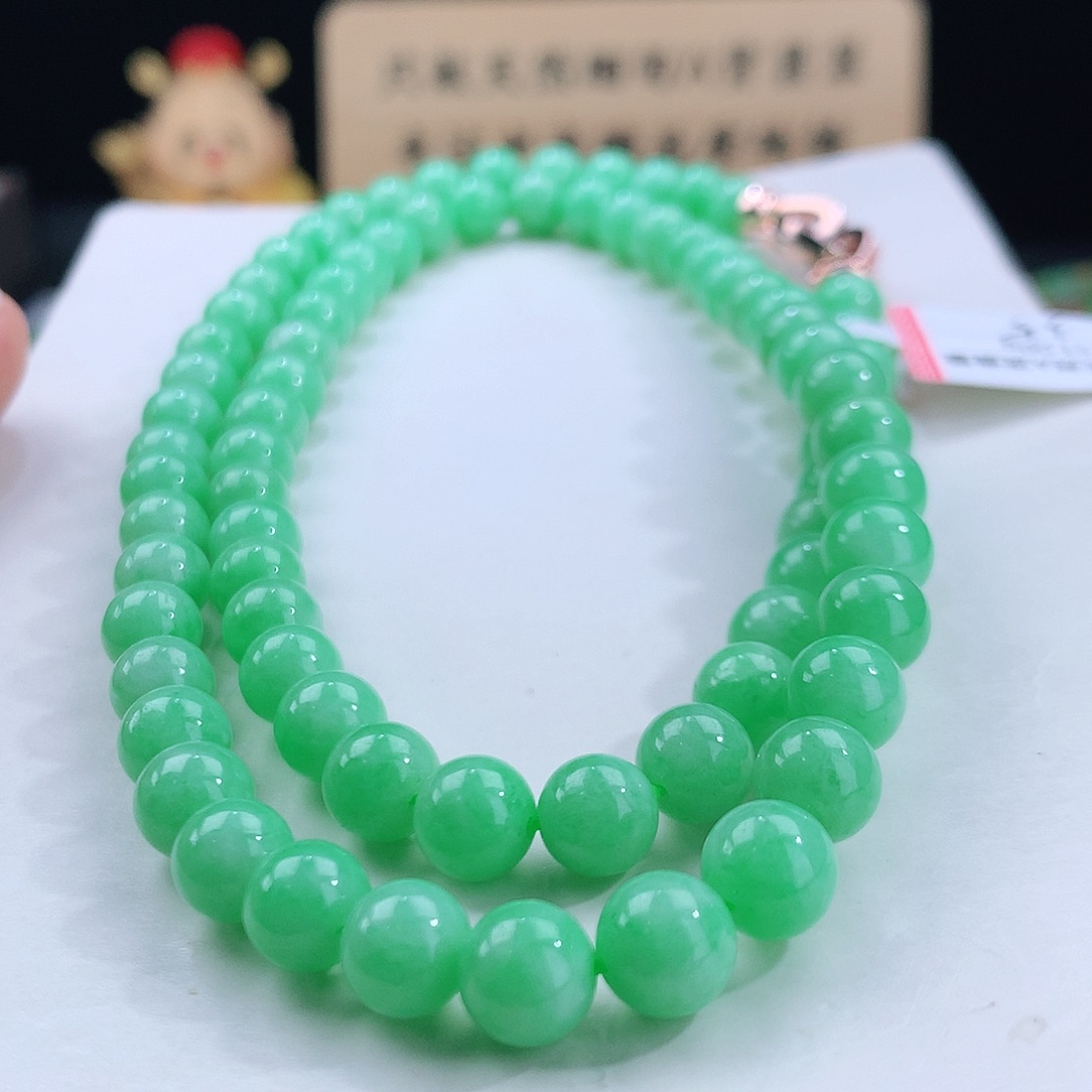 翡翠手链未镶嵌卡7.2
