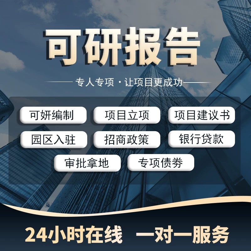 可行性研究报告专业代写