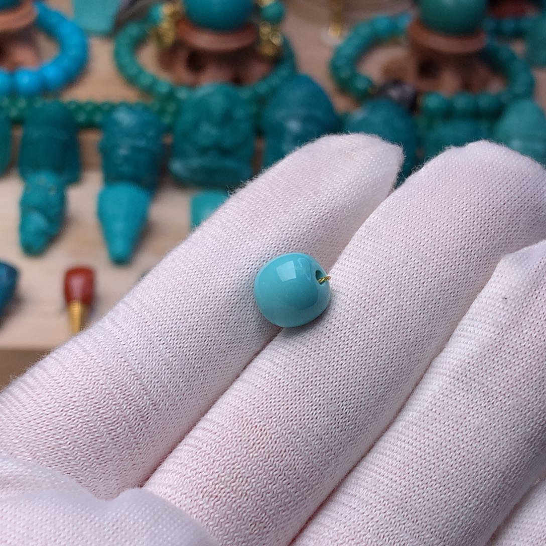 绿松石珠宝奇石未镶嵌赵***作