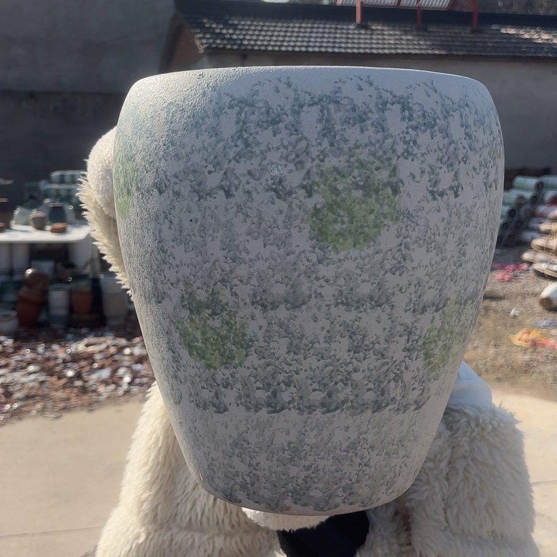 口径25高31一个收口蓝白