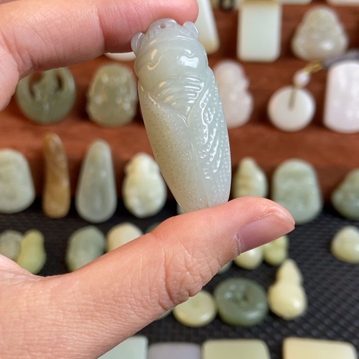 和田玉（糖玉）未镶嵌颈饰