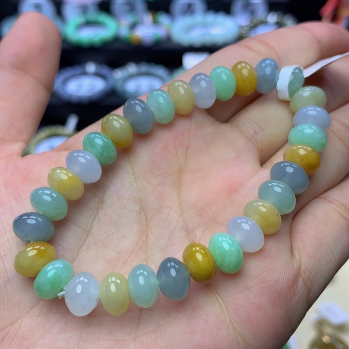 翡翠手链未镶嵌翡翠