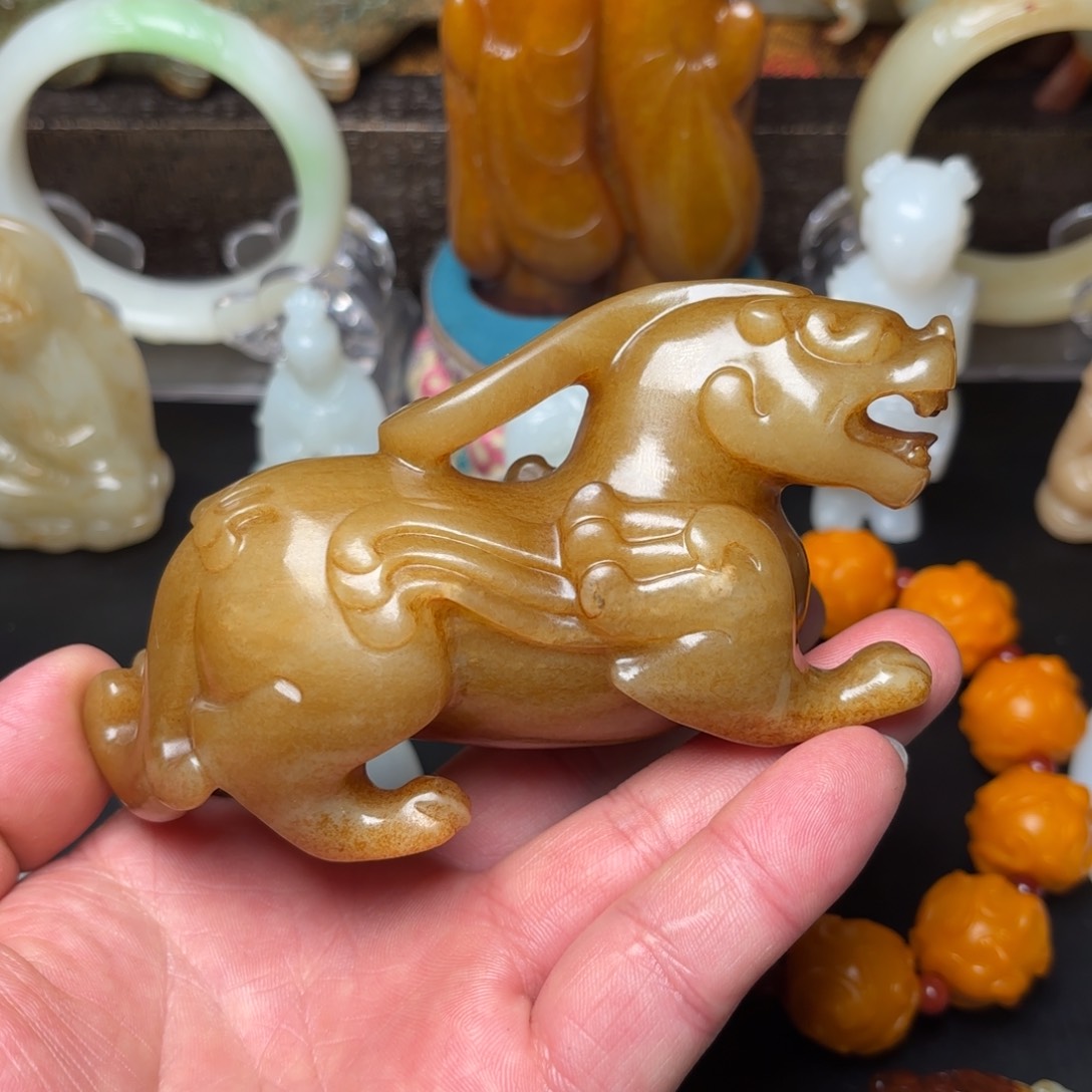 和田玉挂件未镶嵌