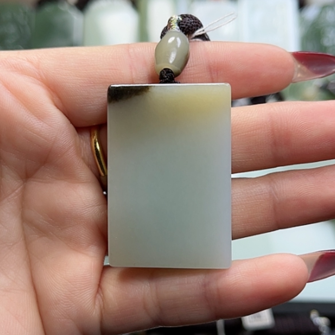 【闪购商品】和田玉颈饰未镶嵌踏*河