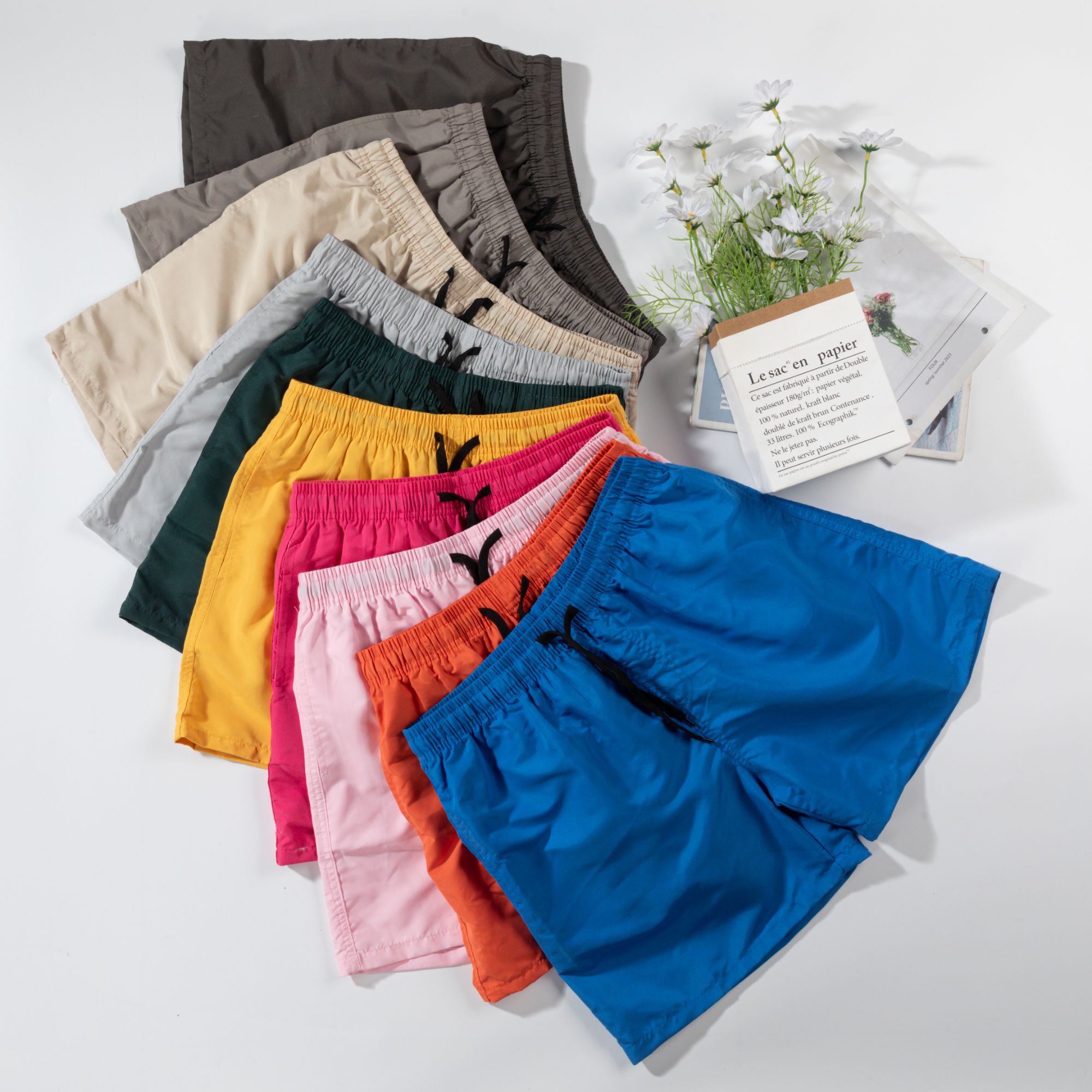 2025男生新款短裤男短裤夏季休闲运动宽松五分裤休闲外穿百搭裤子