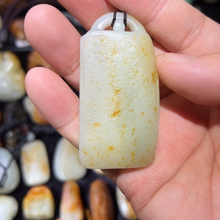 吊坠(不含链)未镶嵌和田玉