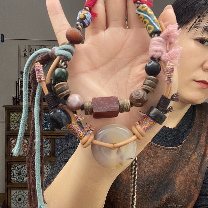 玛瑙/玉髓项链未镶嵌项链