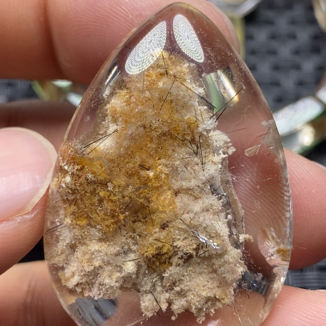 水晶颈饰未镶嵌?****天然水晶项链吊坠