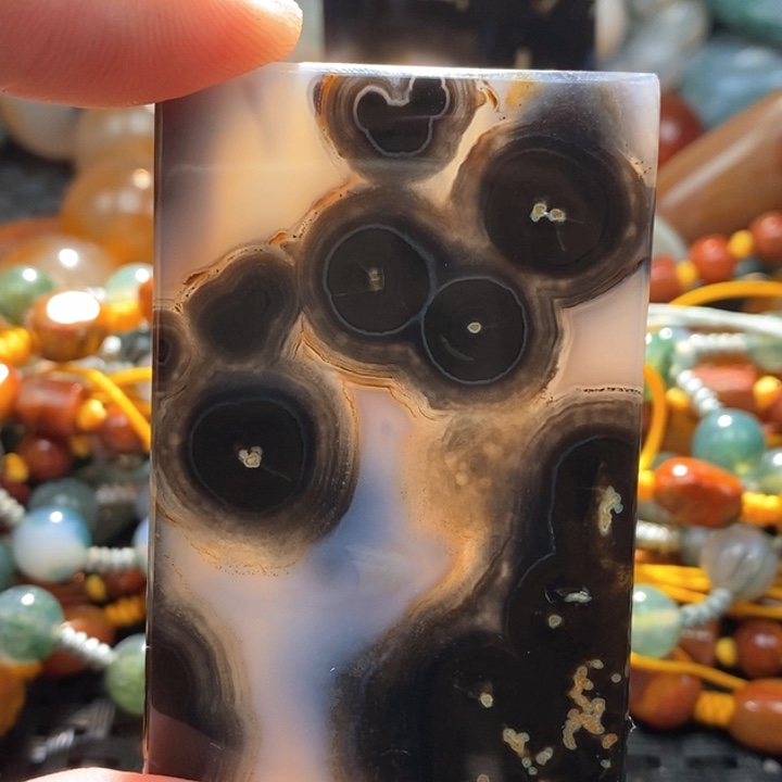 【闪购商品】玛瑙/玉髓颈饰未镶嵌本**死