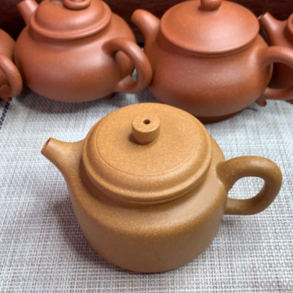 【闪购商品】紫砂茶壶220CC微瑕半手工制作