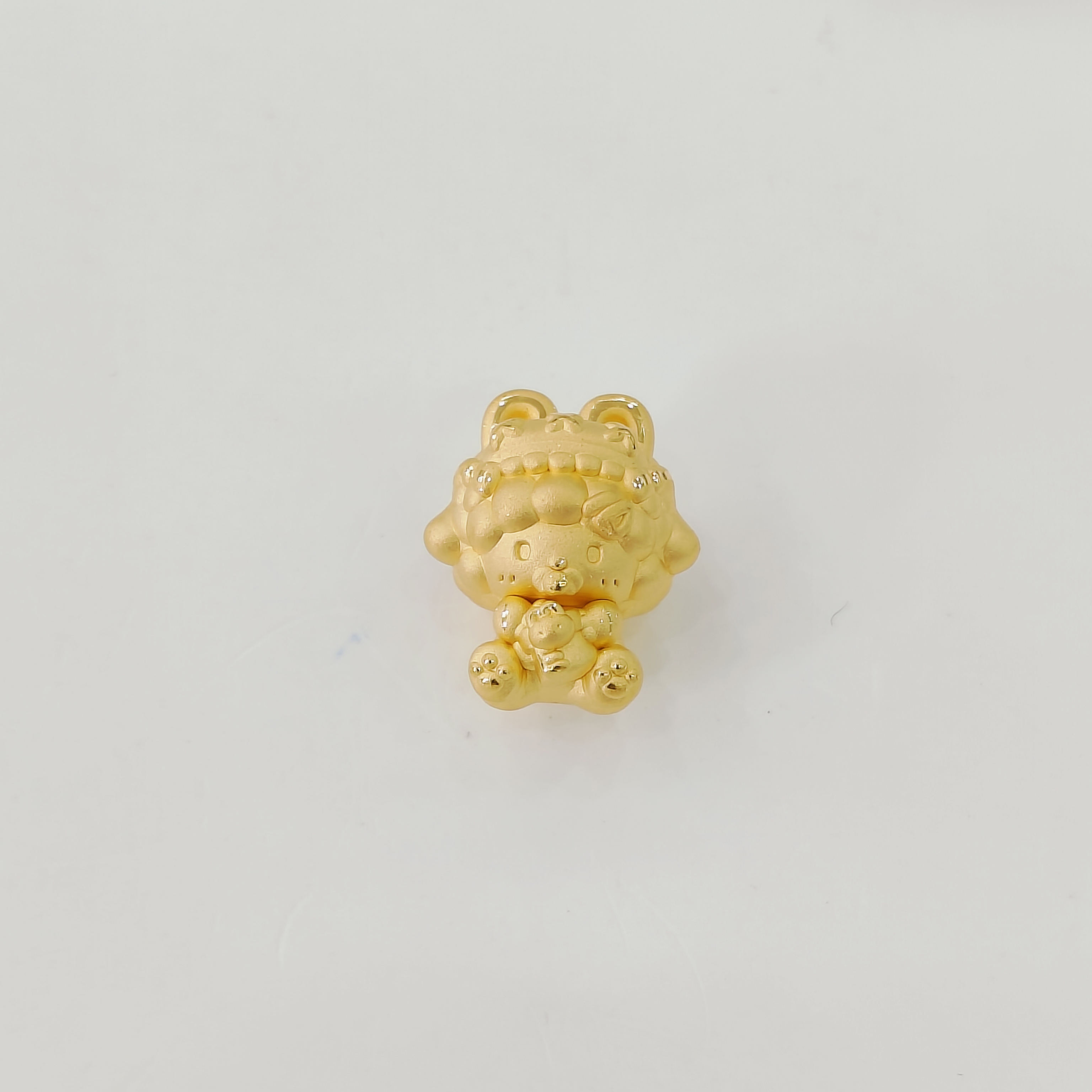 吉金珠宝 足金999奶嘴羊羊3D硬金转运珠手串250612047