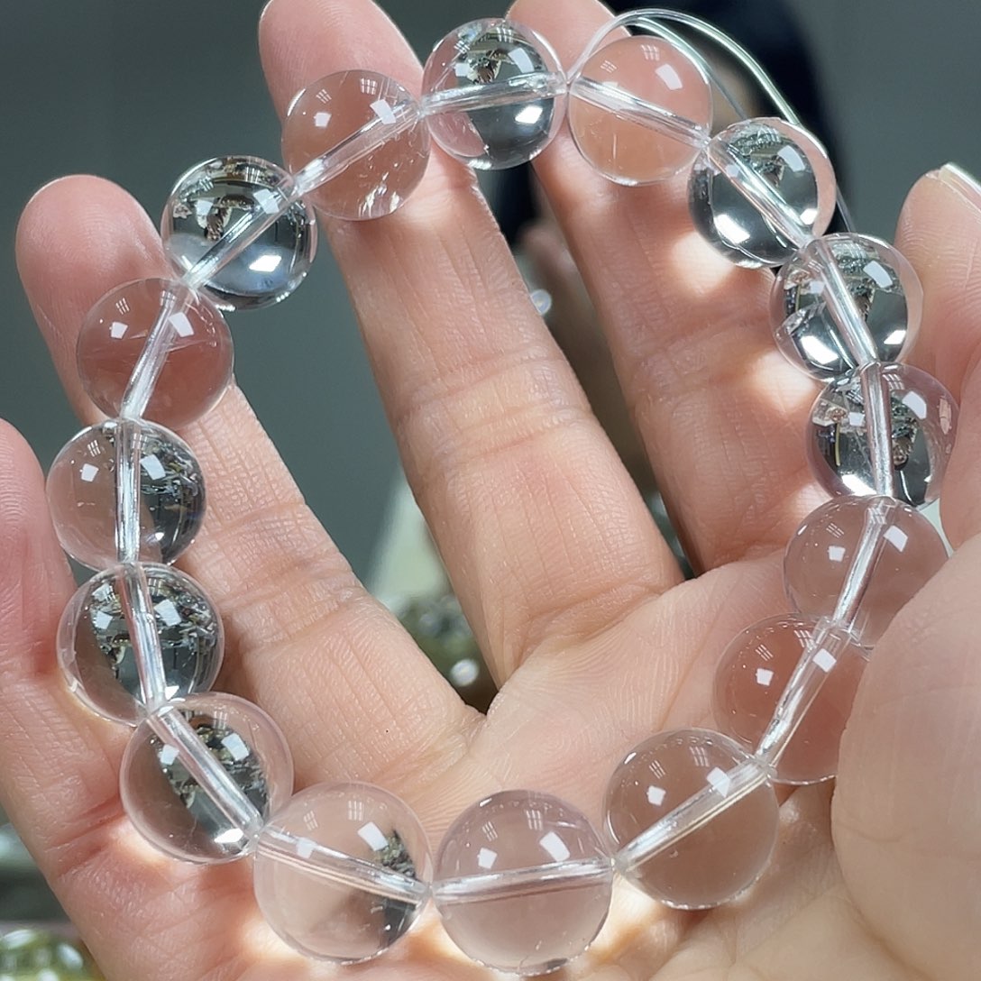 水晶手链未镶嵌白水晶手链
