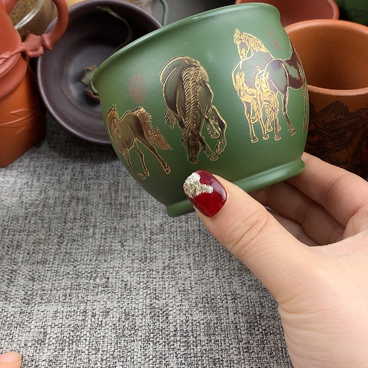 茶杯紫砂高端主人杯