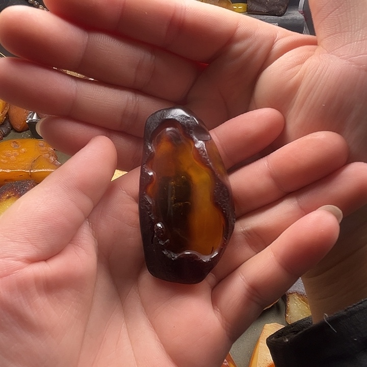 @****定制琥珀未镶嵌纯天然蜜蜡吊坠