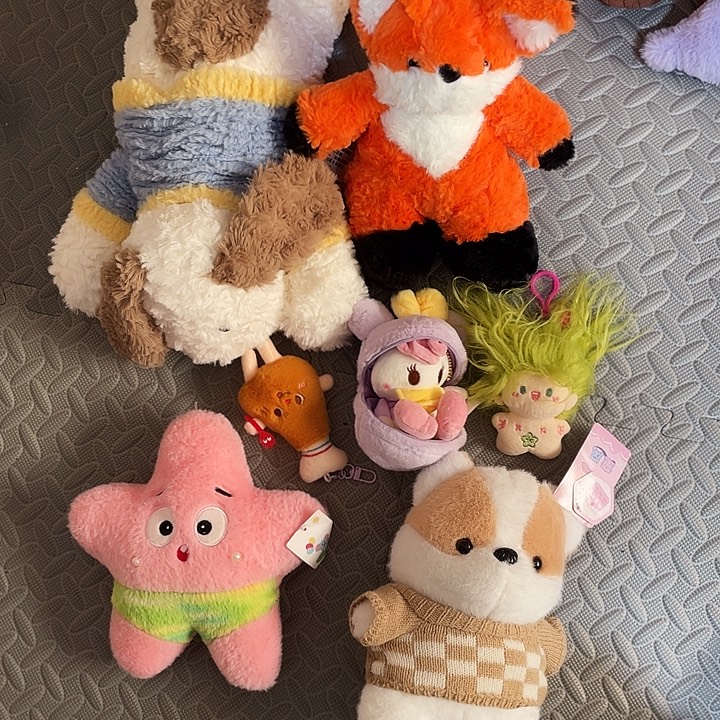 对***足毛绒中古毛绒默认微脏微瑕