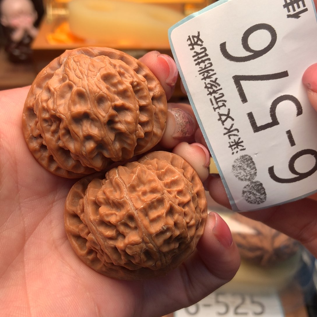 文玩核桃把件40宫灯