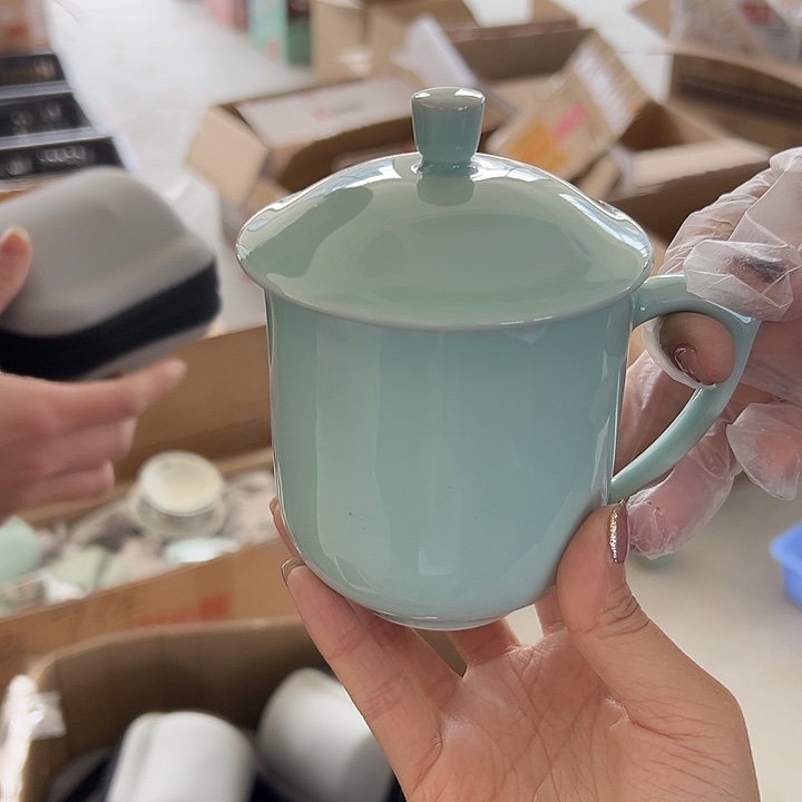 青瓷小米茶器龙泉青瓷