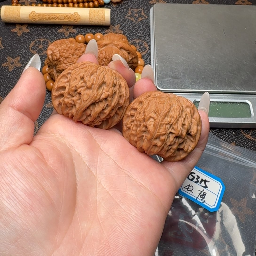把件文玩核桃42磨G315