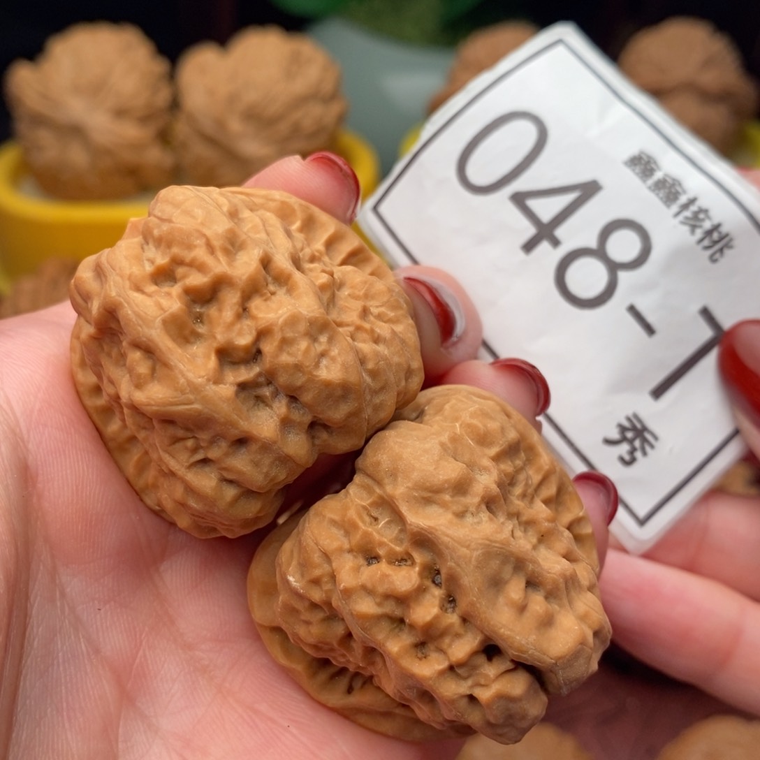 文玩核桃把件蛤码头36