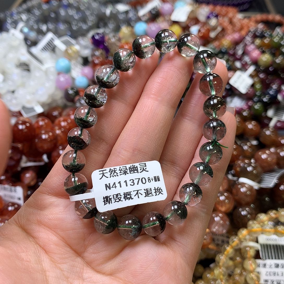 水晶手链未镶嵌，