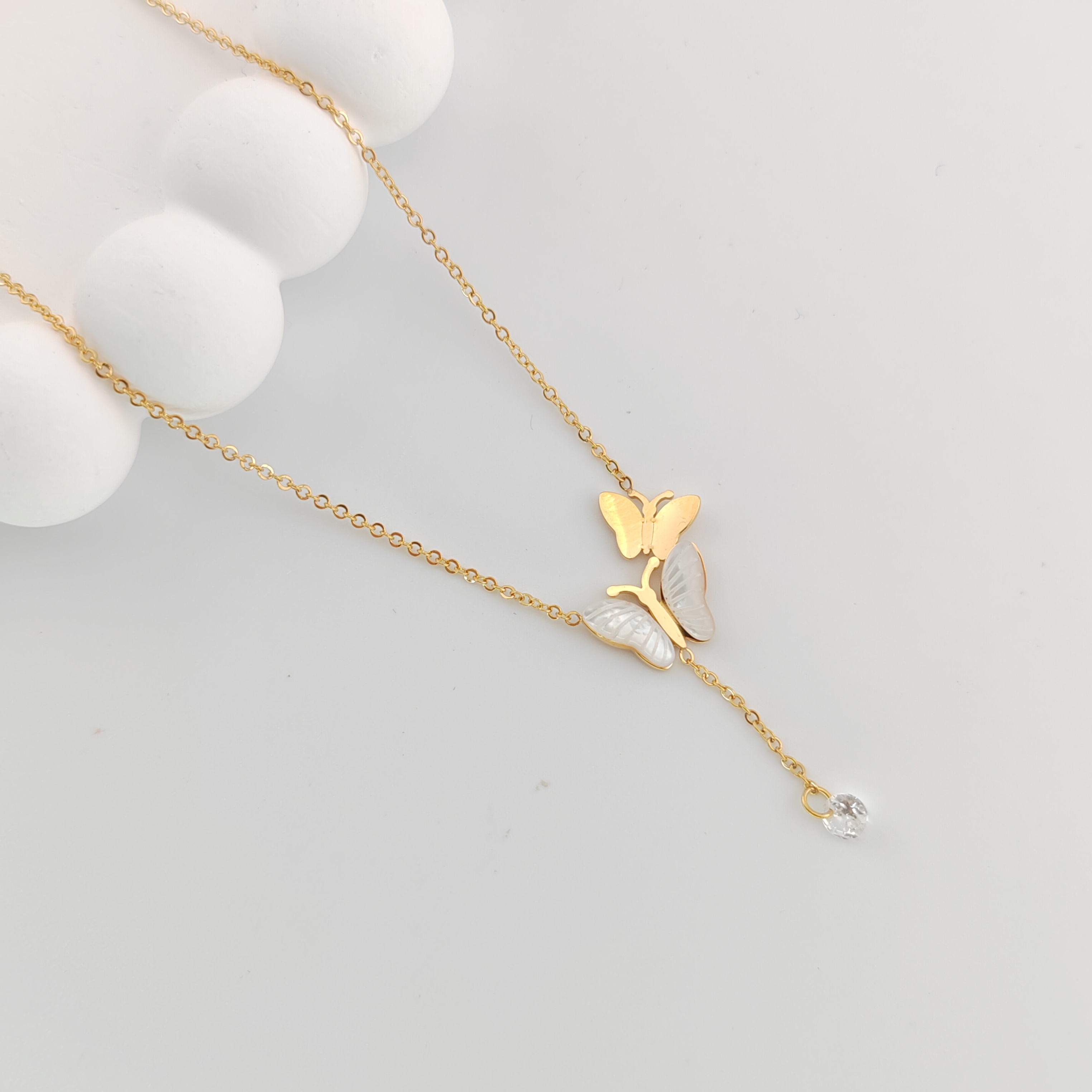 XUPING/旭平首饰 不锈钢项链 双十一经典小蝴蝶 GDD T001176572