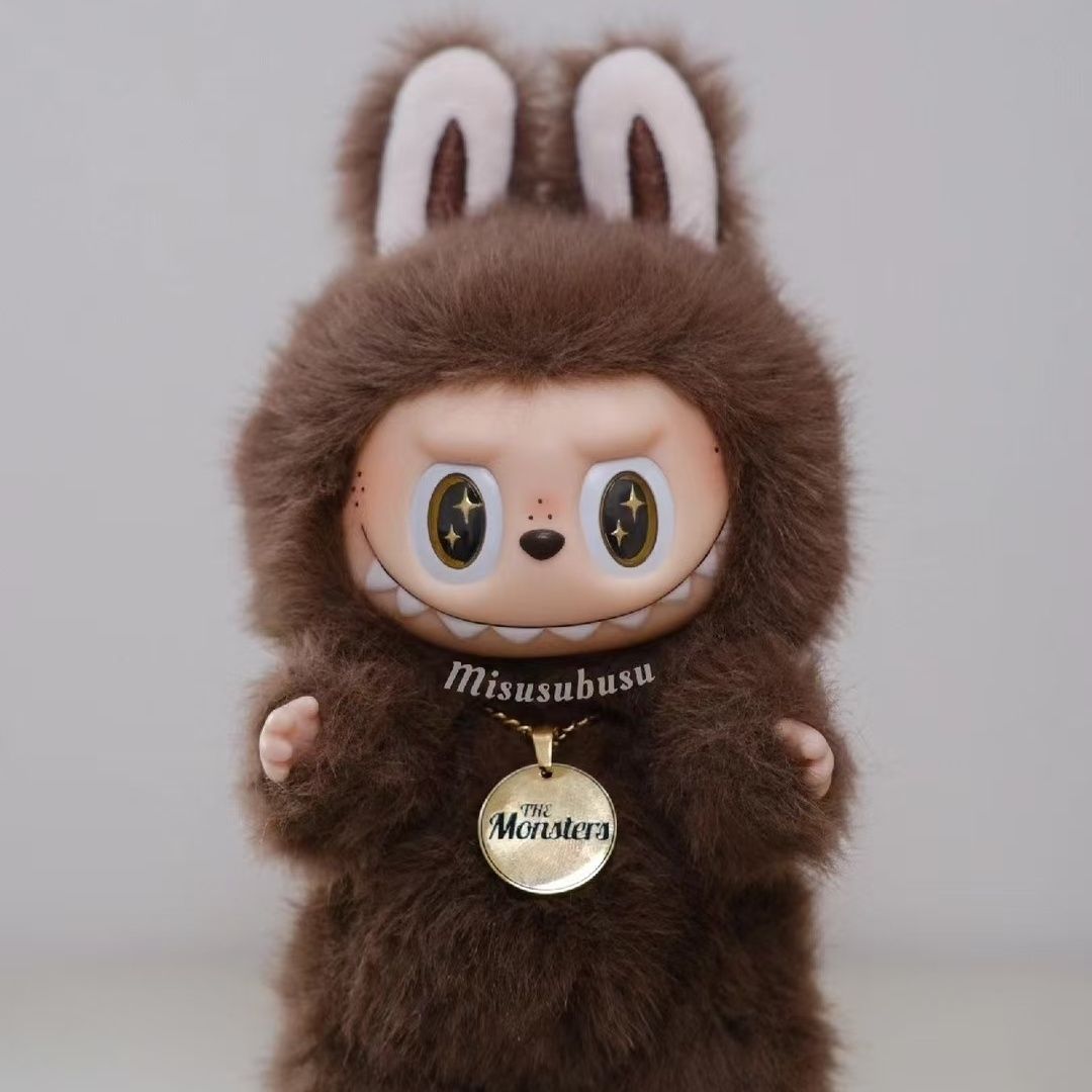 (国版指定)LaBUBU包挂钥匙扣拉布布搪胶烂漫礼物潮玩labubu娃娃
