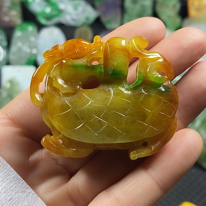 吊坠紫金钵盂菩提