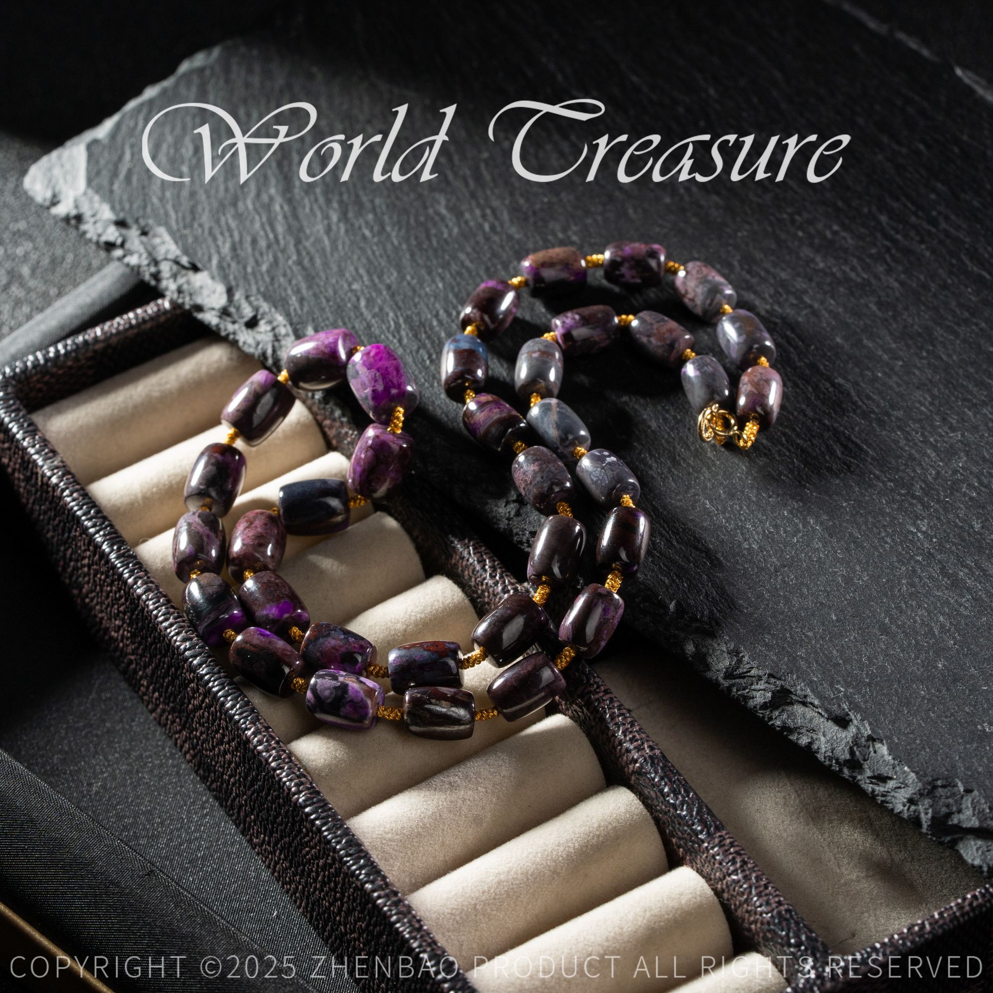 舒俱来桶珠项链/45cm/6-8mm/多样性发一/C5056/