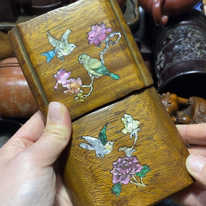 小***鱼端景台紫檀木类木