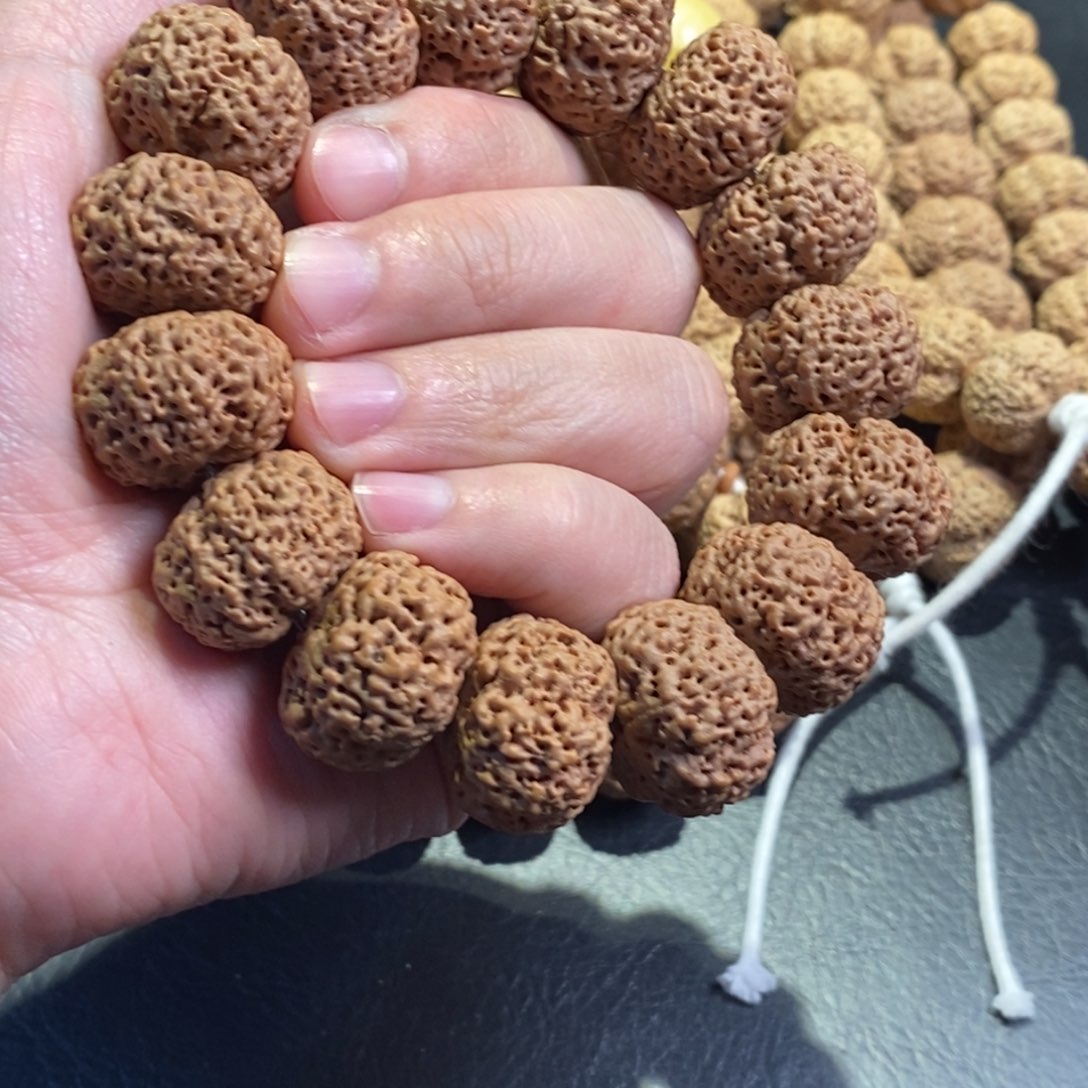平****金刚菩提手串平头五星蜂王