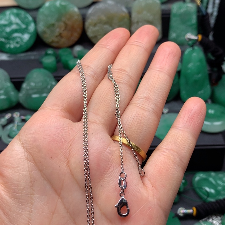 未镶嵌石英质玉珠宝半成品白***觉