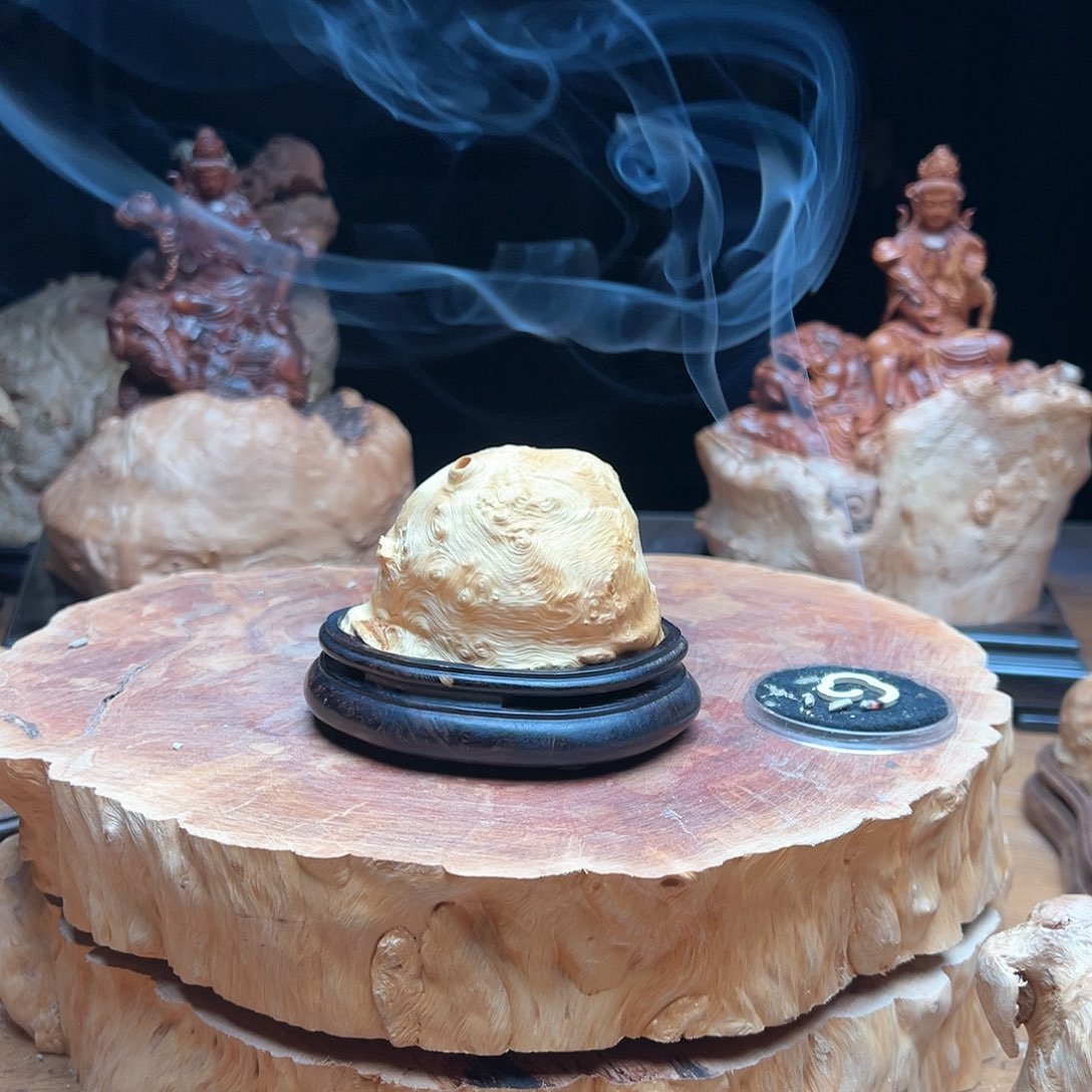 荔枝木龍**龘荔枝木随型香炉