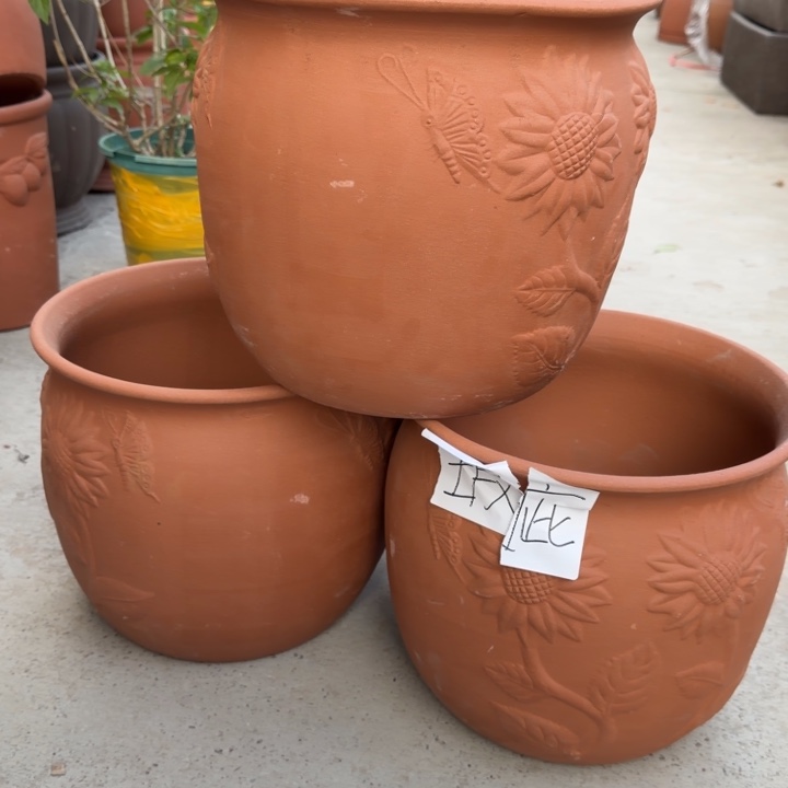 花盆紫砂口40高26宜兴紫砂