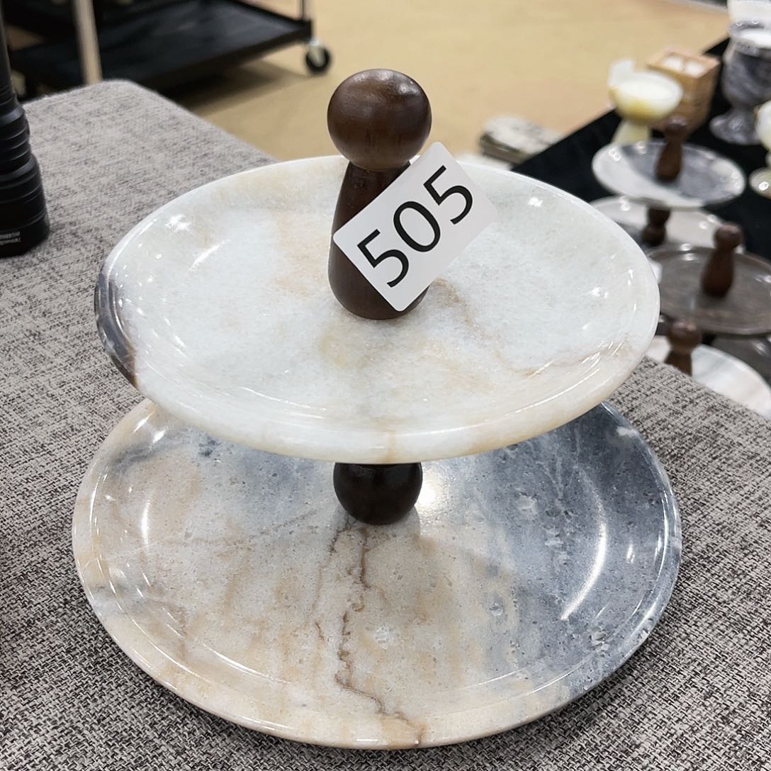 505号海洋风暴双层果盘