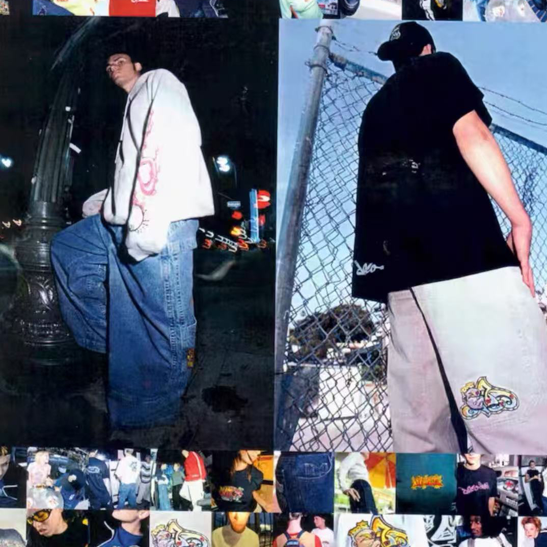 新号开播福利美式复古男时尚牛仔裤子给号再拍