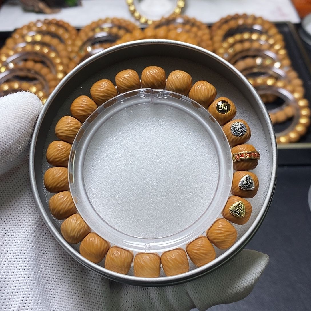 猴头核桃手串五标云锦 10+ 全品 240号