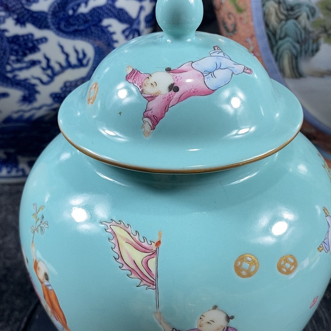 故***饱陶其他手工手绘陶瓷摆件工艺品