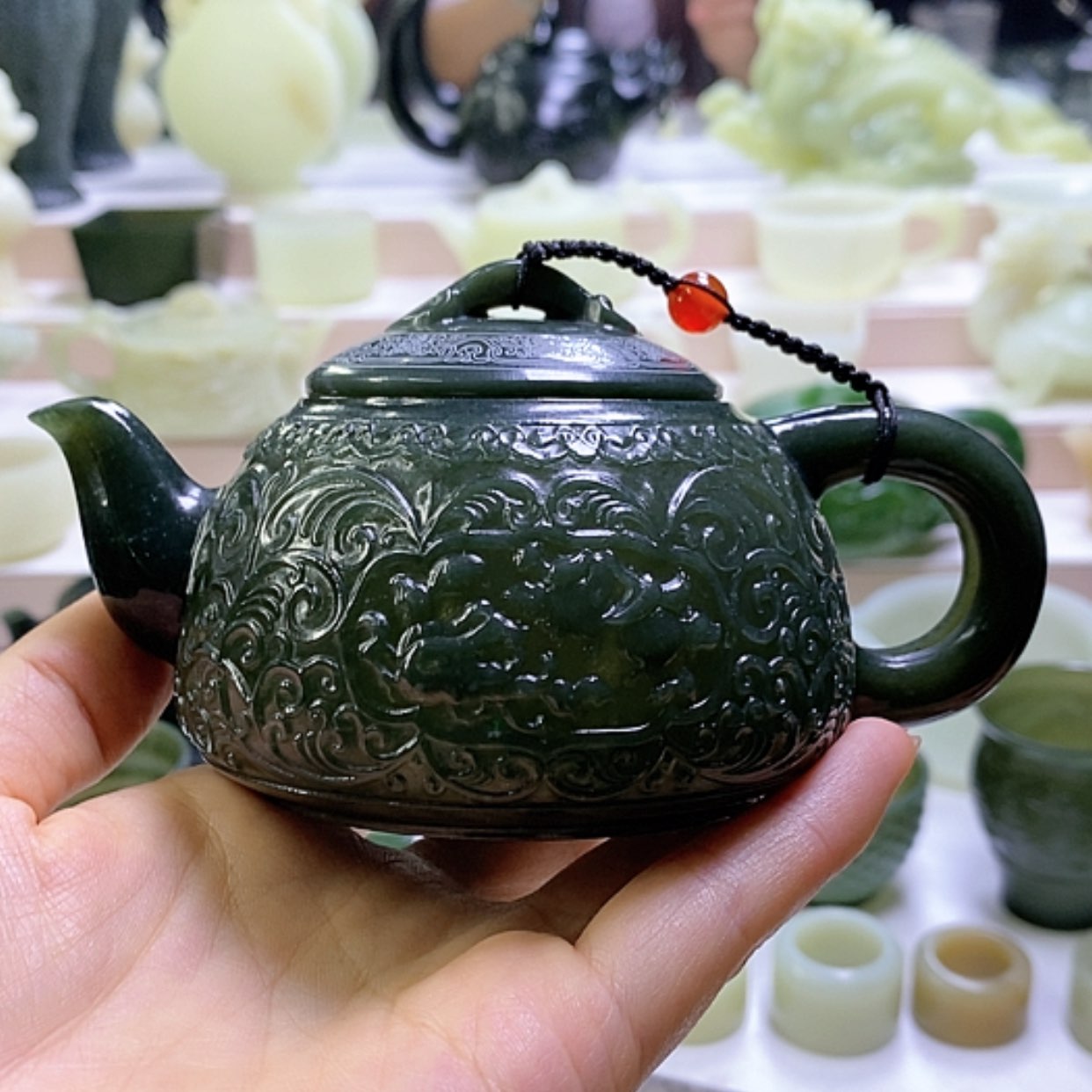 【闪购商品】未镶嵌和田玉摆件福利