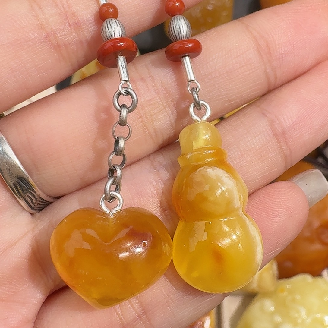 琥珀未镶嵌裸石你