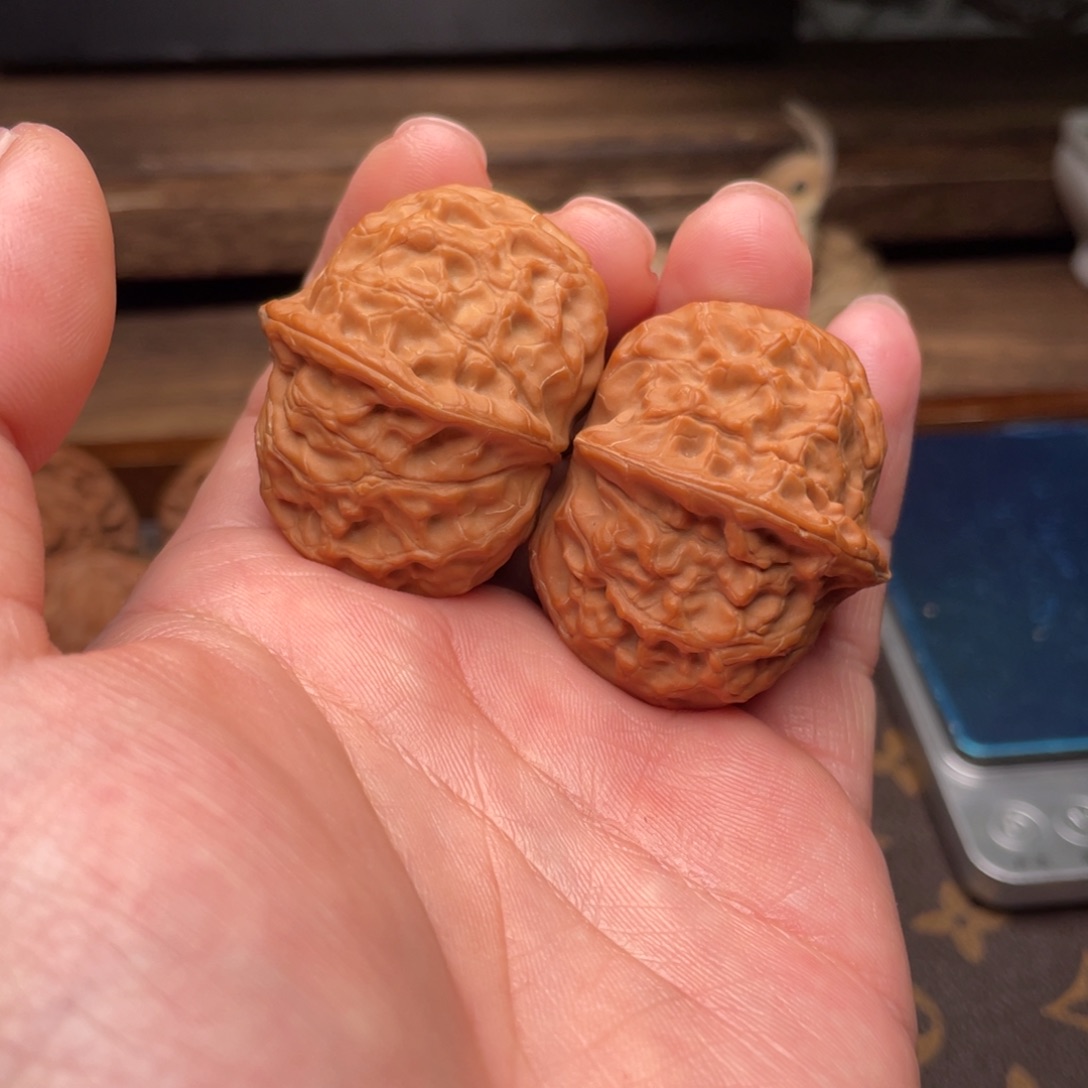 文玩核桃把件G12号39玉枕