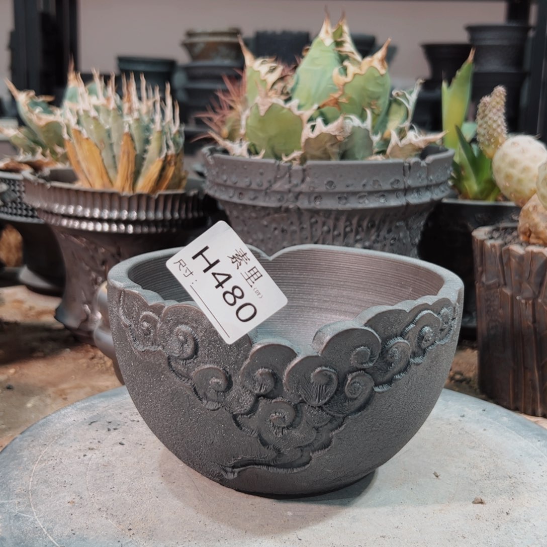 景德镇手工素里内口14.5高9.5