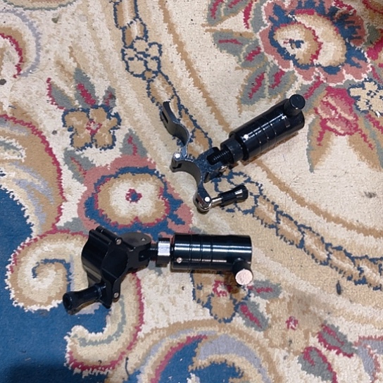 微瑕黑钓椅炮台架。   