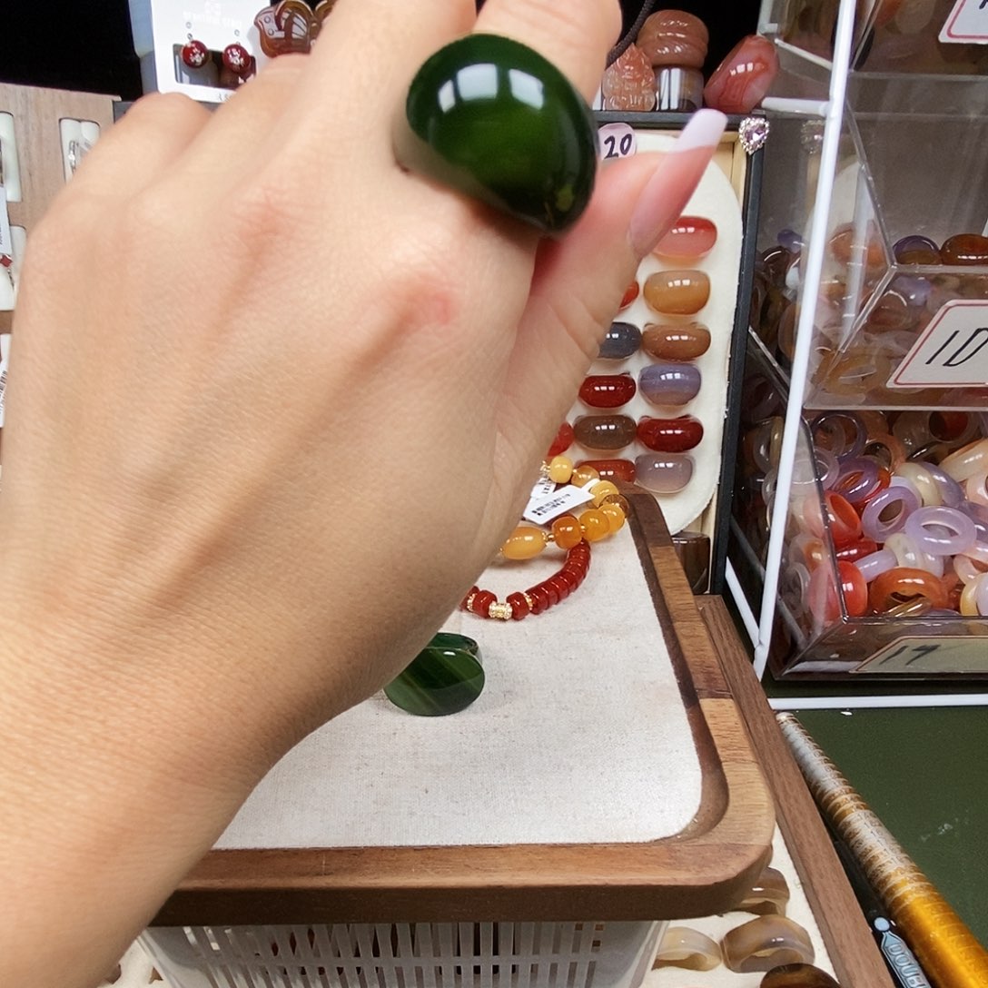 *****玛瑙/玉髓合金戒指