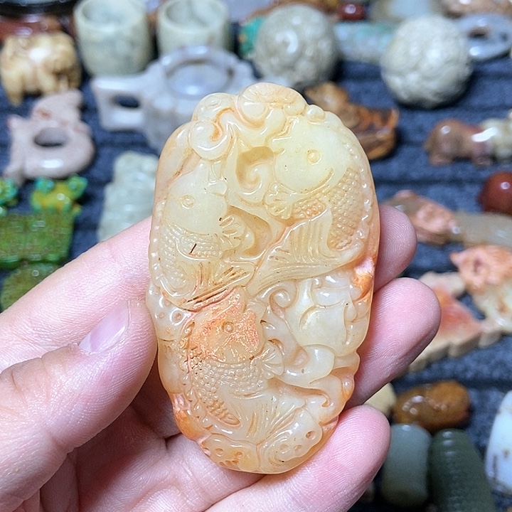 和田玉未镶嵌颈饰184